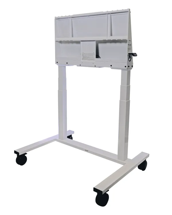 Soporte móvil eléctrico SMART FSE-510-W, con ruedas